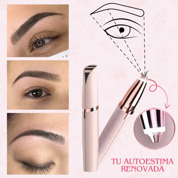 Depilador facial eléctrico